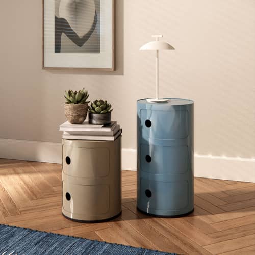 美品Kartell コンポニビリ　正規品Italy Anna Castelli Kartell Componibili Storage - orange | Made In Design UK