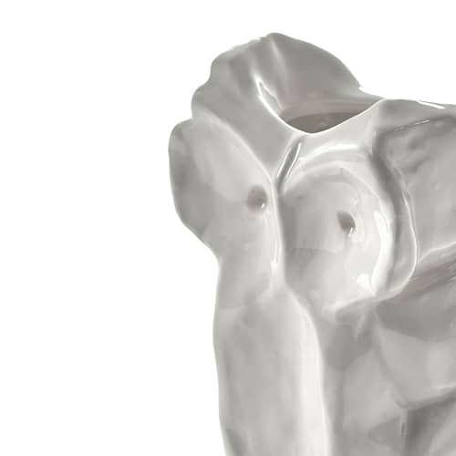 After Midnight Owl  Vase ceramic white / XS - H 12 cm - Serax - White - Enamelled sandstone