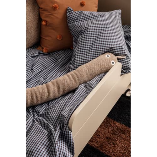 Sill Children bed wood beige / 166 x 76 cm (for mattress 70 x 160 cm) - Bed base included - Ferm Living - Bed / Beige - Painted MDF