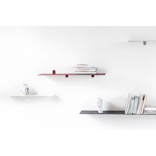 Étagère n°3 métal blanc / L 148 cm - valerie objects - Blanc - Acier