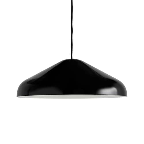 Pao Large Pendant metal black / Ø 47 cm - Steel - Hay - Black - Powder coated steel