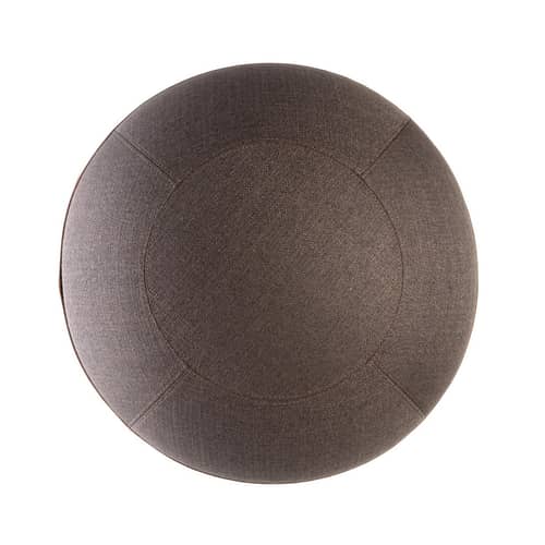 Pouf Original XL / Siège ergonomique - Ø 65 cm / Tissu chiné - BLOON PARIS - Chocolat - PVC, Tissu polyester