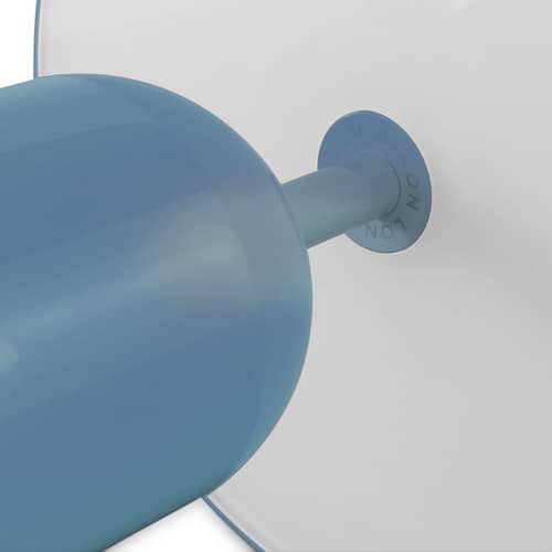 Schnurlosleuchte Bell LED plastikmaterial blau - Tom Dixon - Babyblau - ABS