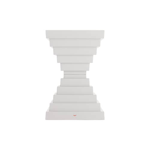 Prince OhOh Stool plastic material white / Philippe Starck - Kartell - White - Recycled polypropylene