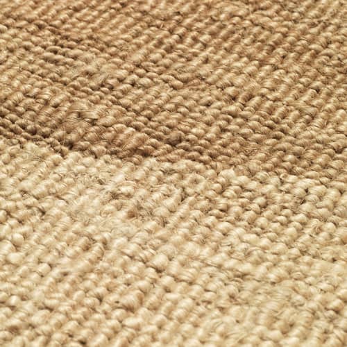 Tapis Studie beige / 200 x 300 cm - Jute tissé main - Ferm Living - 200 x 300 cm / Naturel - Jute
