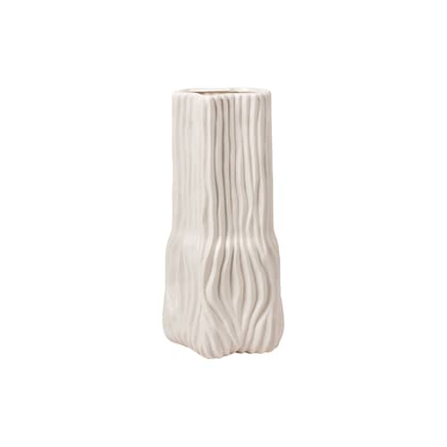 Vase Magny céramique beige / H 43 cm - BROSTE COPENHAGEN - Beige - Grès émaillé