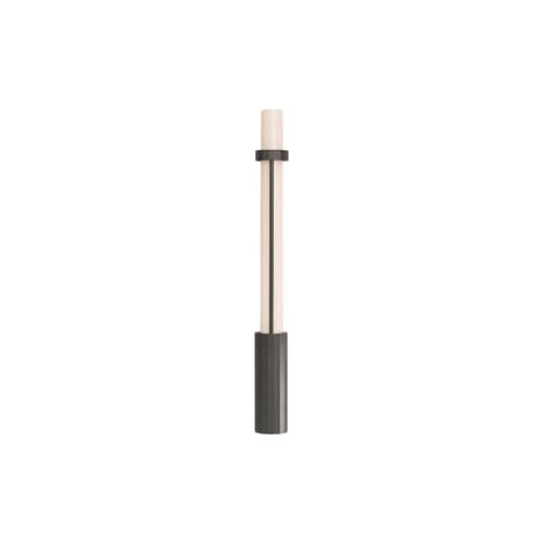 Applique d\'extérieur In Fine LED verre / L 65 cm - DCW éditions - Gris foncé - Aluminium, Verre
