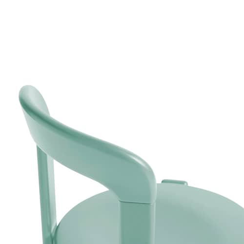 Chaise empilable Rey / By Bruno Rey x Dietiker, 1971 - Hay - Vert d\'eau - Contreplaqué de hêtre, Hêtre massif