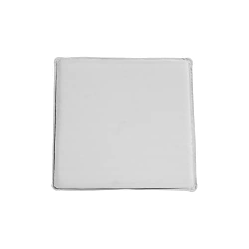 Coussin d\'assise  tissu gris blanc / Pour chaise empilable Hee - Hay - Gris clair - Mousse polyuréthane, Tissu oléfine