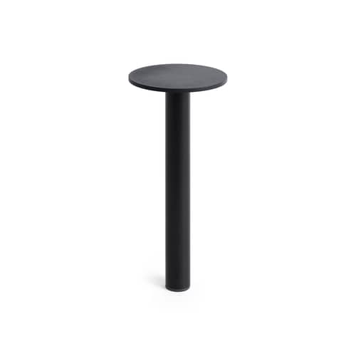 Lampe extérieur sans fil rechargeable Host Small / LED - H 22 cm / Fixation magnétique - Hay - Anthracite - Acier thermolaqué, Aimant, Aluminium thermolaqué