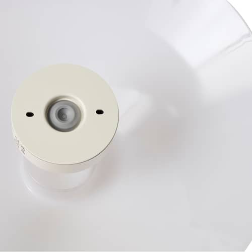 Applique Ono Flush / Plafonnier - Ø 35 cm - Hay - Ø 35 cm / Blanc - Acrylique opalin