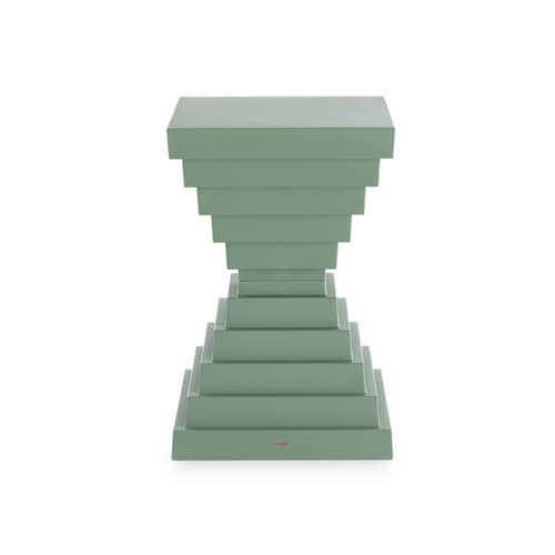 Tabouret Prince OhOh plastique vert / Philippe Starck - Kartell - Vert - Polypropylène recyclé