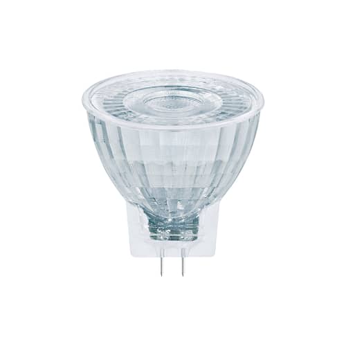 Ampoule LED GU4 dimmable Spot MR11 / 2,8W (= 20W) - Blanc chaud - Osram - Transparent - Verre