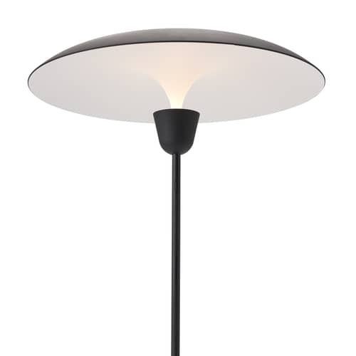 Lampada a stelo Kantarell LED metallo nero - NEW WORKS - Nero - Acciaio, Alluminio