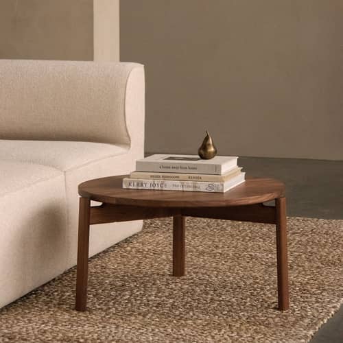 Tavolino Passage Lounge Audo Copenhagen Ø 70 x H 38 cm Marrone