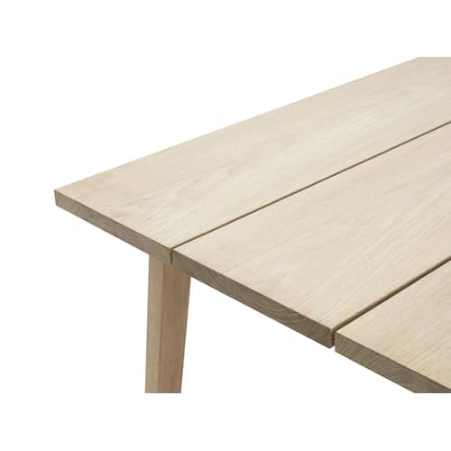 Table rectangulaire Slice / 90 x 300 cm - Normann Copenhagen - Chêne naturel - Chêne