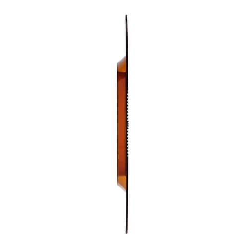 All Saints Illuminated mirror plastic material brown Luminous  - LED - Kartell - Amber - Mirror, PMMA