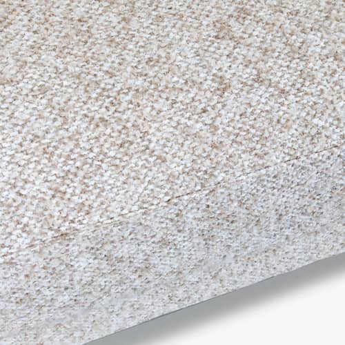 Sofa Blake textil beige / 3-Sitzer – L 222,5 cm - NV GALLERY - Beige Tiramisu (lockig) - FSC-zertifiziertes Holz, High Density-Schaum, Schlingenpol