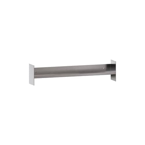 Étagère Pli Slim Core métal / L 60 x P 10 cm - TIPTOE - Inox brossé - Acier inoxydable brossé