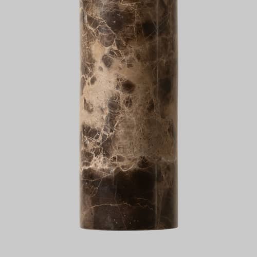 Sospensione Tivoli marmo marrone - It\'s about Romi - Marrone - Marmo