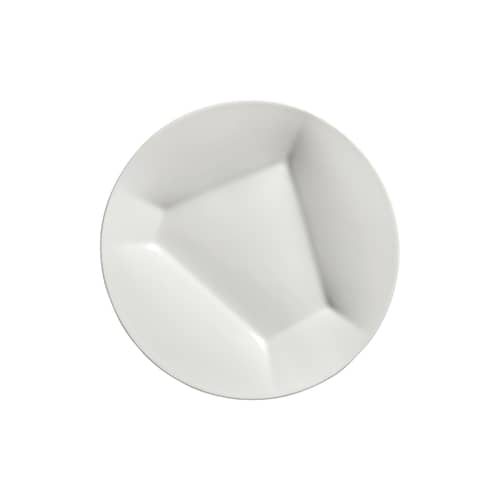 Set de 2 assiette à dessert Silos 02 / Ø 24 cm - Serax - N°02 / Blanc - Porcelaine