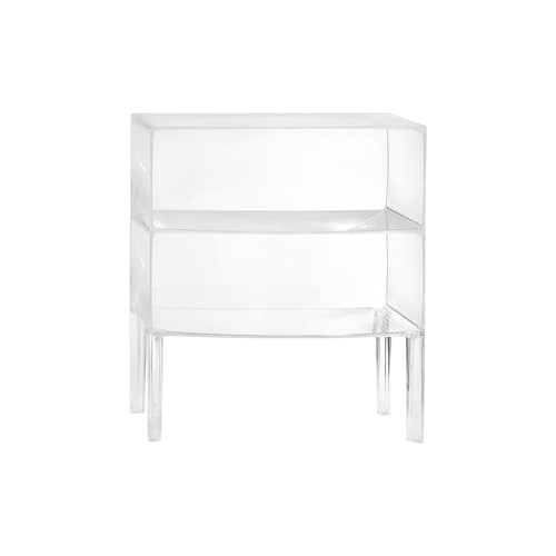 Commode Ghost Buster plastique transparent / L 68 x H 80 cm - Philippe Starck 2010 - Kartell - Cristal - PMMA
