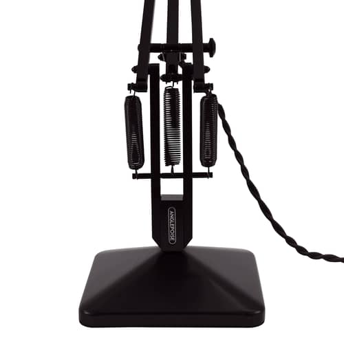 Lampe de table Original 315 métal argent / Edition Navigation - Réédition 1940 - Anglepoise - Aluminium poli & noir mat - Acier, Aluminium, Fonte
