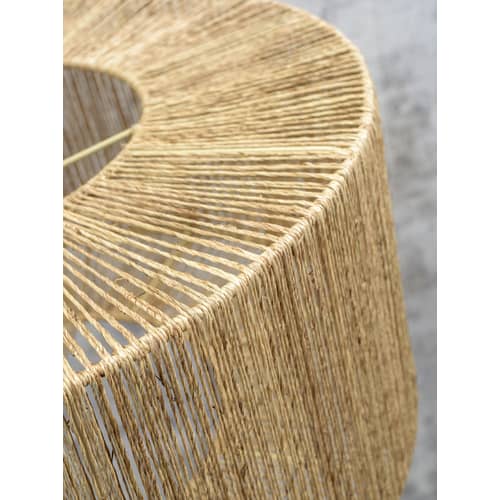 Pendelleuchte Iguazu Large faser beige / Jute - Ø 60 x H 25 cm - GOOD&MOJO - Ø 60 cm / Natur - Jute