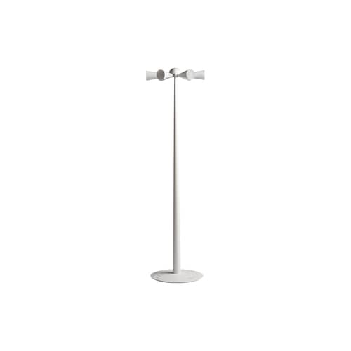 Portemanteau sur pied Cessato Allarme / De Pas, D\'Urbino & Lomazzi, 1986 - POLTRONOVA - Blanc - Aluminium, Fer, Fonte d\'aluminium
