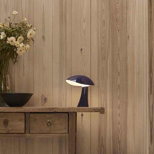 Rumee Wireless rechargeable lamp plastic material blue - Louis Poulsen - Midnight blue - Polymer