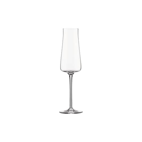 Eugenia Champagne glass glass transparent / Set of 4 - Alessi - Transparent - Crystalline glass