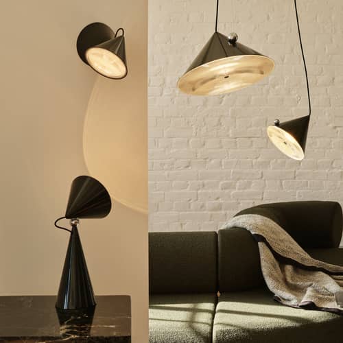 Pose Surface LED Wall light metal green / Orientable - Tom Dixon - Kelp - Steel