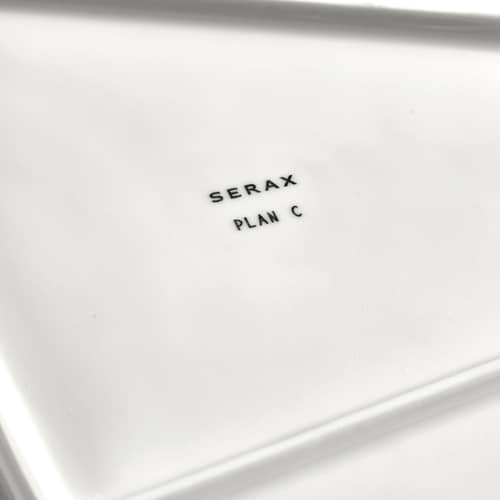 Set de 2 assiettes Silos 02 / Ø 28 cm - Serax - N°02 / Blanc - Porcelaine