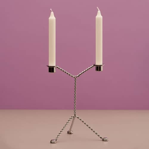 Chandelier Wire - Hay - Miroir - Acier