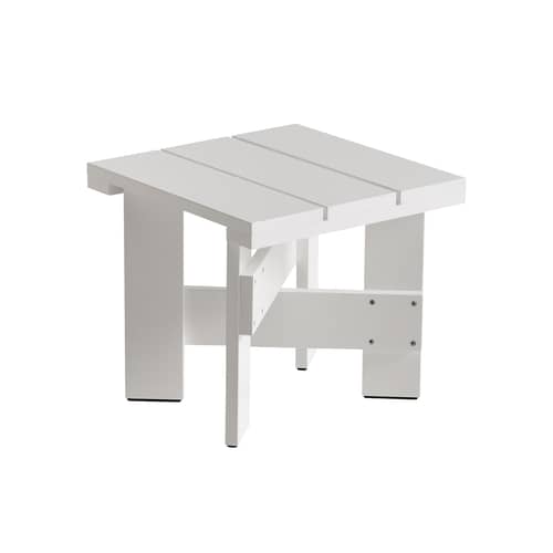 Couchtisch Crate Outdoor holz weiß / Gerrit Rietveld - 49,5 x 49,5 x H 45 cm - Hay - Weiß - Kiefer, massiv