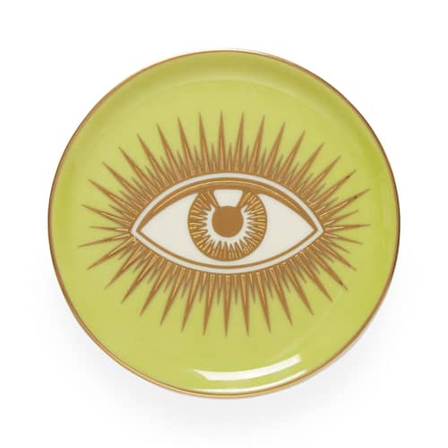 Lot De 4 Sous-verres Jonathan Adler Trousdale – Porcelaine Multicolore – Neufs Dans Boîte