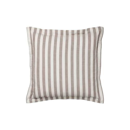 Housse de coussin Marta beige / 50 x 50 cm - BROSTE COPENHAGEN - Taupe chaud - Coton