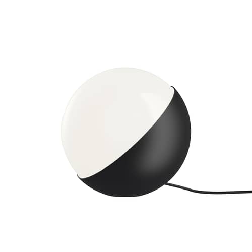 VL Studio Lamp metal glass black / Floor lamp - Ø 25 cm - Louis Poulsen - Black - Aluminium, Glass