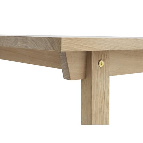 Tavolo Slice / 90 x 300 cm - Normann Copenhagen - Quercia naturale - Rovere