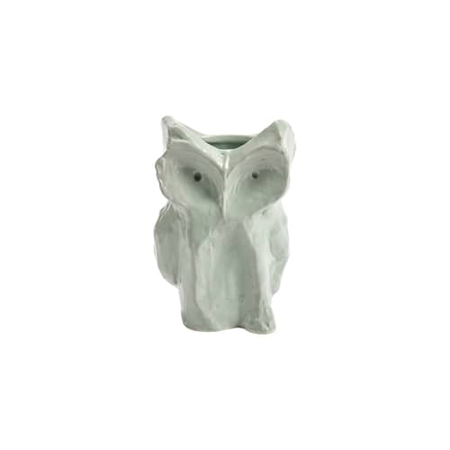 Vase Hibou Small by Marni / H 23 cm - Serax - Bleu clair - Grès