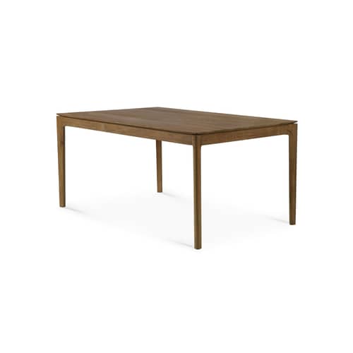 Tavolo con prolunga Bok legno marrone / L 180 a 280 cm - 8 a 10 persone - Ethnicraft - Teck - Teak massello