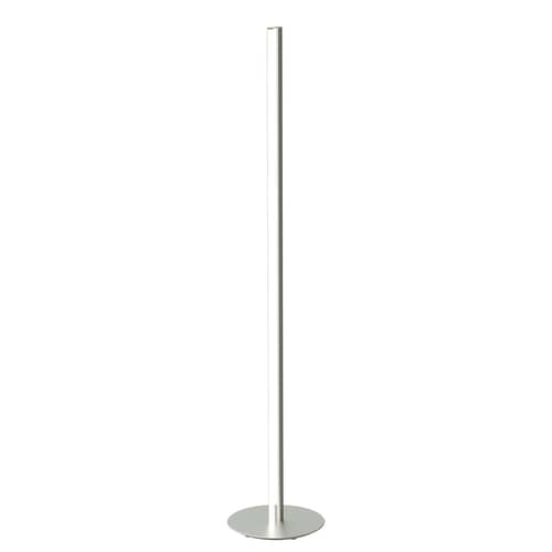 Lampadaire Coordinates F    LED / H 200 cm - Flos - Argent - Aluminium extrudé