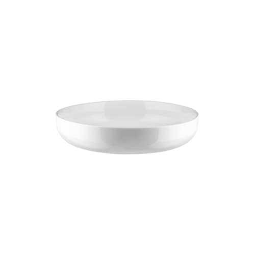 Piatto fondo Itsumo ceramica bianco / Ø 20 cm - Set di 4 pezzi - Alessi - Bianco - Porcellana