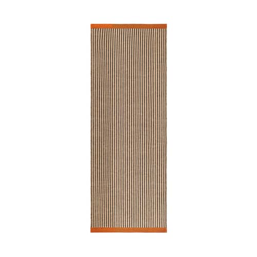Teppich Line textil schwarz / 70 x 250 cm - Tom Dixon - 70 x 250 cm - Naturjute-Mischgewebe
