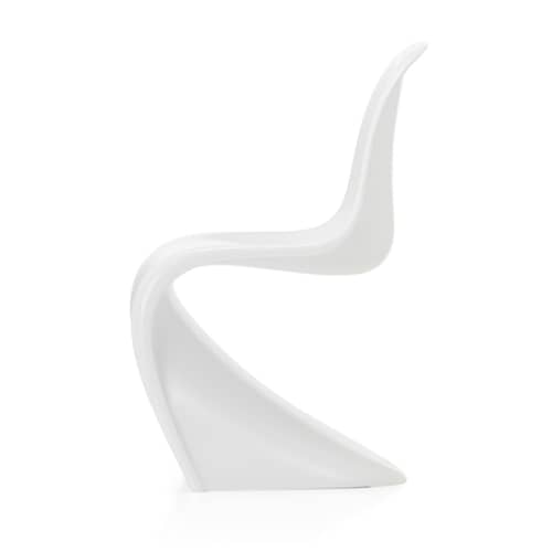Panton Chair Classic Chair plastic material white / By Verner Panton, 1959 - Rigid polyurethane foam - Vitra - White - Rigid polyurethane foam