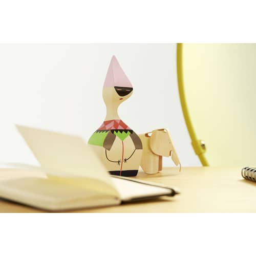 Decorazione Wooden Dolls - No. 6 legno multicolore / By Alexander Girard, 1952 - Vitra - No. 6 - Abete