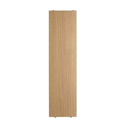 Lot de 3 étagères - L 78 x P 20 cm - String Furniture - Chêne - Aggloméré plaqué