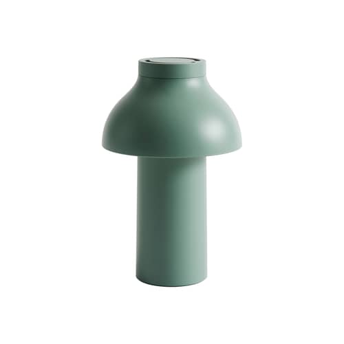 Kabellose, wiederaufladbare Außenlampe PC Portable n°2 plastikmaterial grün / Pierre Charpin - Hay - Grün Herbst - ABS, Polypropylen