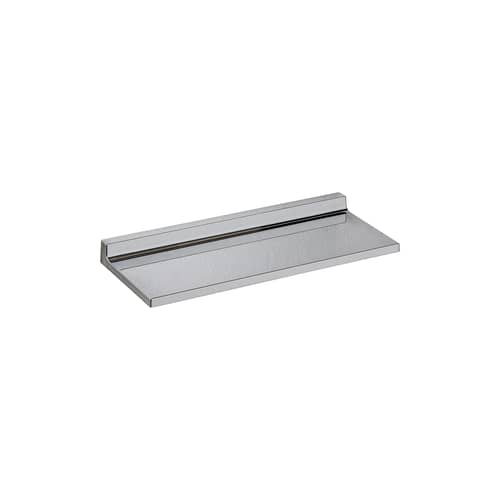 Scaffale Shelfish materiale plastico argento / L 45 cm - Kartell - Cromato - PMMA