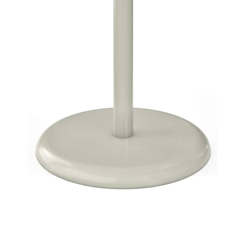 Table ronde Groove métal beige / Ø 70 cm - Tom Dixon - Beige Mastic - Aluminium